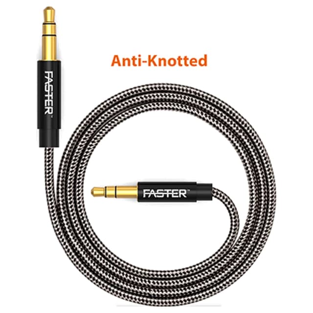 Audio cable 3.5mm aux cable by faster